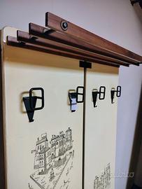 Appendiabiti ingresso di design  mid-century