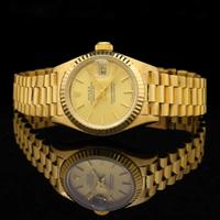 Rolex Datejust lady 18 kt gold ref 69178 serviced
