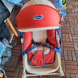 Sdraietta Giordani con schienale reclinabile 