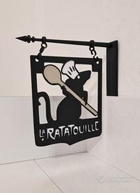 Cartello Ratatouille wallart arredamento