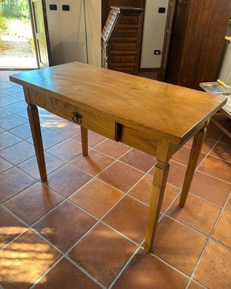 Tavolo scrittoio in legno