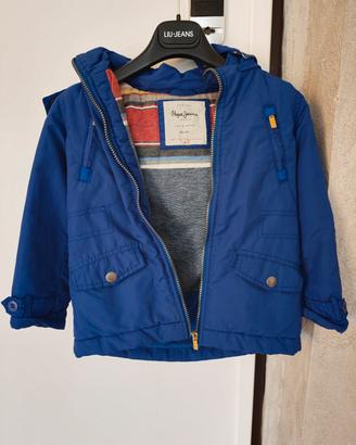 Giacca Pepe Jeans 4 anni con cappuccio originale 