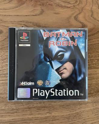 Batman e Robin playstation