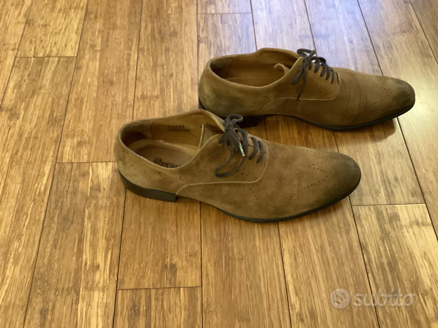 Scarpe uomo in camoscio Abbigliamento e Accessori In vendita a
