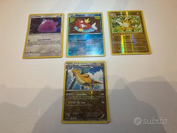 Lotto Pokemon holo/reverse holo rari