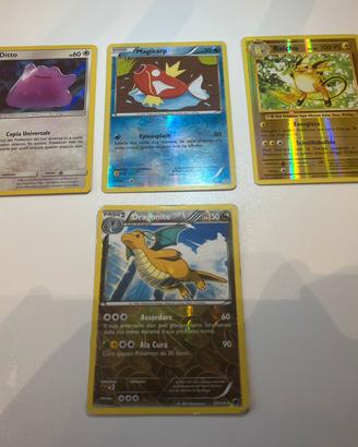 Lotto Pokemon holo/reverse holo rari