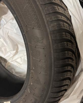 4 Pneumatici INVERNALI - 205/55 R16 91H (KLEBER)