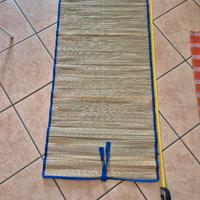 stuoia per la spiaggia, due pezzi