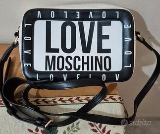 Borsa LOVE MOSCHINO Originale - Camera Bag Bianco/