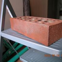 Mattoni trafilati rossi 6x12x25 sabbiato fine