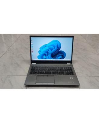 HP ZBOOK FURY 15 G7 16GB SSD 512GB i7-10850H FHD