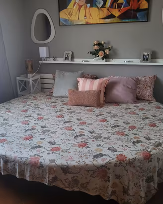 Letto matrimoniale rotondo