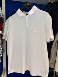Polo Armani Exchange (A|X) Bianca - Originale