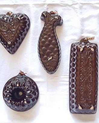 STAMPO DOLCI CERAMICHE VINTAGE di META' SECOLO