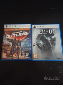 Star Wars Outlaws e Hell is us