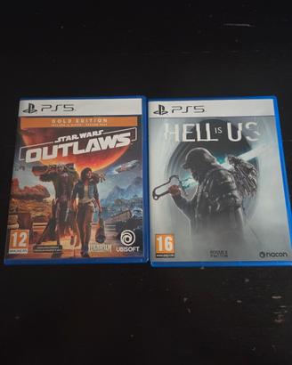 Star Wars Outlaws e Hell is us