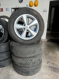 Cerchi Nissan X-Trail/Qashqai +gomme 225/65R17 M+S