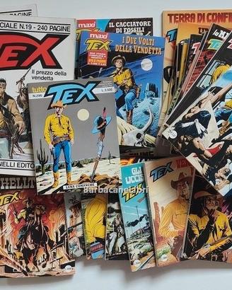 TEX 27 fumetti varie collane blocco lotto stock