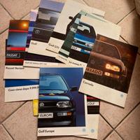 Depliant brochure cataloghi auto varie marche