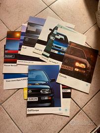 Depliant brochure cataloghi auto varie marche