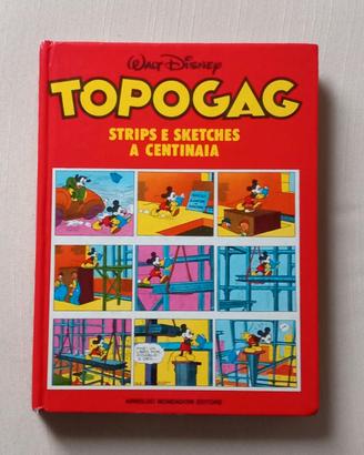 Libro a fumetti Topolino "TOPOGAG" del maggio 1984