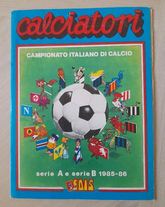 Album Figurine 1985 1986 Calciatori Edis 1985/86