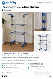 Stendino verticale