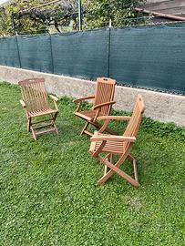 SEDIE DA GIARDINO