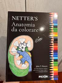 libro anatomia da colorare