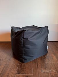Pouf cubo Avalon nero