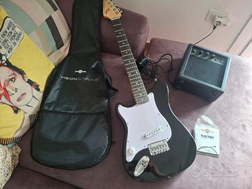 Chitarra elettrica per bambini mancini