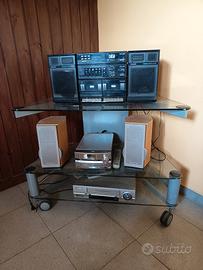 videoregistratore lettore dvd vintage