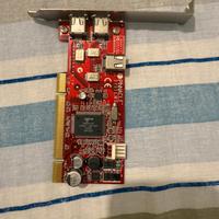 Schede PCI (FireWire Pinnacle + Modem 56k Trust)