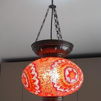 Lampadario turco a mosaico
