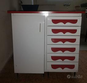 Mobiletto cucina anni 70