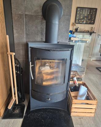 Stufa a legna Wiking Nordic 2 da 7 kW 