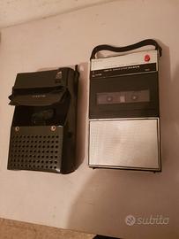 Registratore cassette portatile sanyo