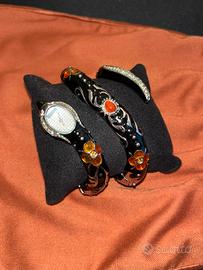 Orologio bracciale serpente R. Cavalli Eva Snake