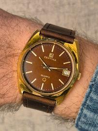 Certina Quartz anni '70 - Quadrante "Sunburst"