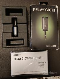 Trasmettitore chitarra/basso wireless Relay G10TII