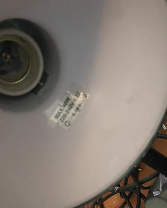 Lampada ufficio verde