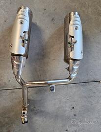 scarico e portatarga originale speed triple 1050cc