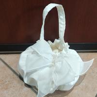 Borsetta Cerimonia bambina e fiocco per capelli