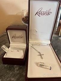 Orecchini e collana ReCarlo 18kt