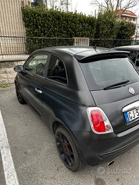 Fiat 500 black jack