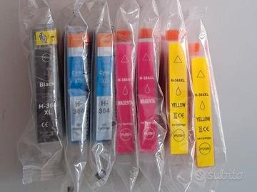CARTUCCE D'INCHIOSTO 364-364XL COMPATIBILI HP