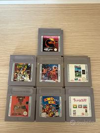 Game boy cassette giochi anni 90