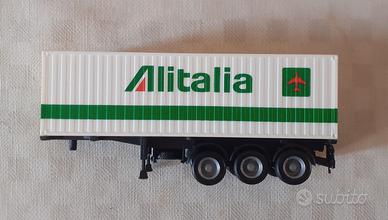 semirimorchio Alitalia HERPA 1:87