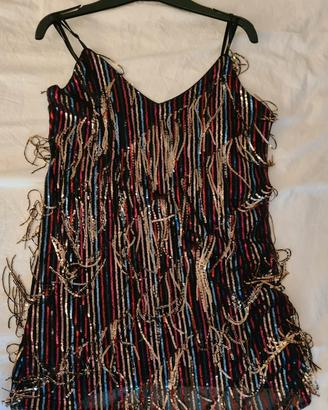 Vestito paiettes casual