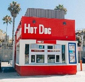 Chiosco con somministrazione alimenti e bevande